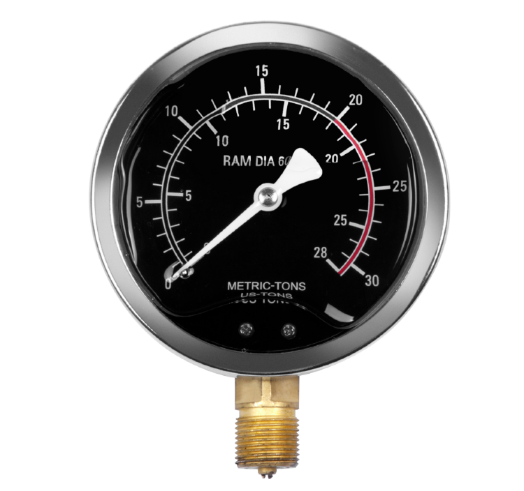 AV-951020-1. Манометр для пресса 20т, масляный AV-951020, AV Steel