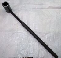 Ключ 30мм торцевой с телескопическим воротком,чёрный