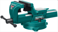 Тиски кованые стальные 130/150 , с регулировкой компенсации люфта, KRAFTOOL FORGE