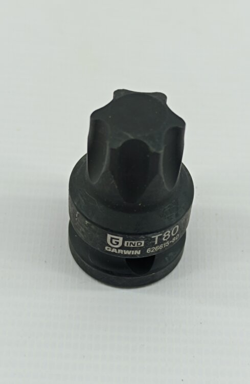 626615-80. Головка TORX ударная  1/2" T80, L=38,1 мм, GARWIN