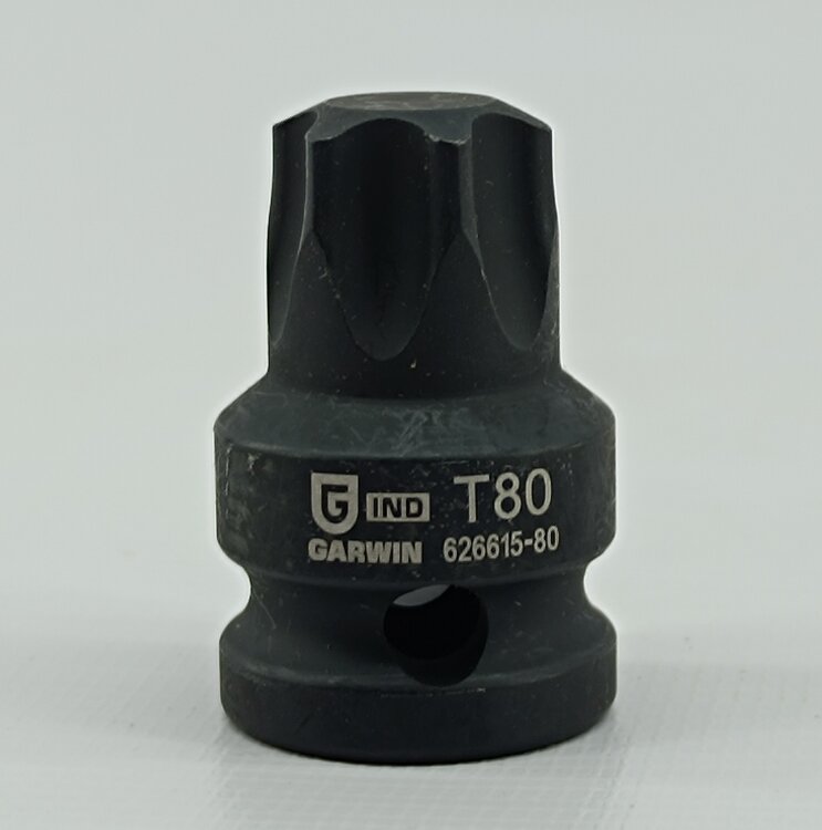 626615-80. Головка TORX ударная  1/2" T80, L=38,1 мм, GARWIN