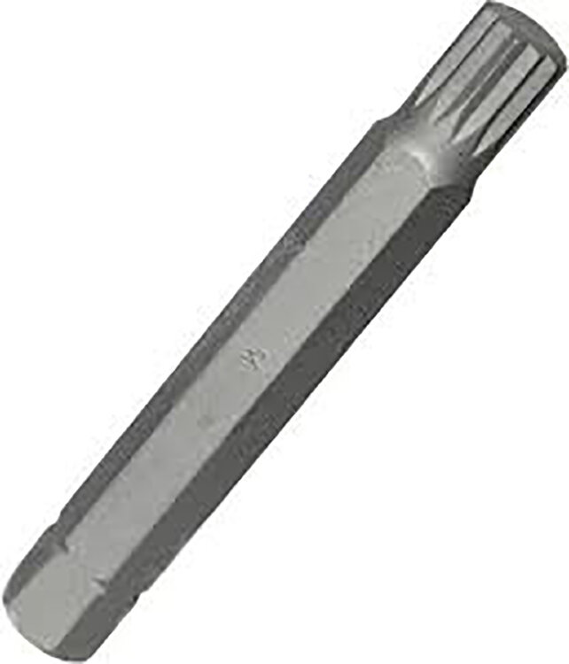 F-1787509. Бита 10мм SPLINE M9, L=75мм, FORCE