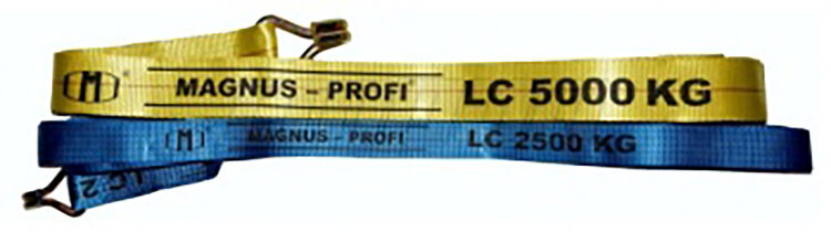 SZ044577. Длинная часть ремня стяжного 38мм*10.5м 3т MAGNUS PROGI