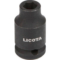 Торцевая головка 1/4"-7мм, 6-гр, ударная, LICOTA
