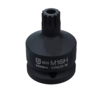 Головка SPLINE ударная  3/4" M16H, L=60 мм, GARWIN