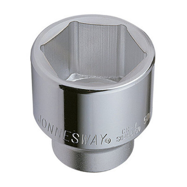 S04H6130. Торцева головка 3/4"-30мм,6-гран JW