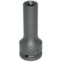 Головка ударная 3/4" Е-профиль Е18 L=110мм глубокая, FORCE