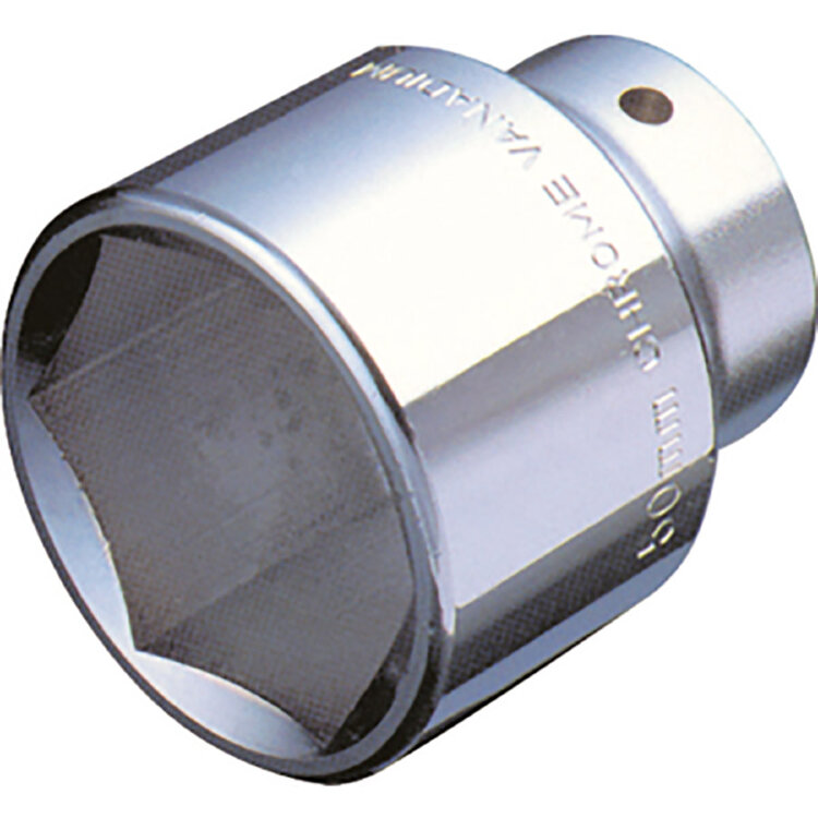 N6041. Торцевая головка 41мм-3/4", 6-гран, хром, LICOTA