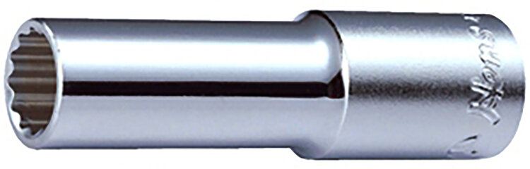 4302M36. Головка 1/2" 36мм 12-гр. глубокая, HANS