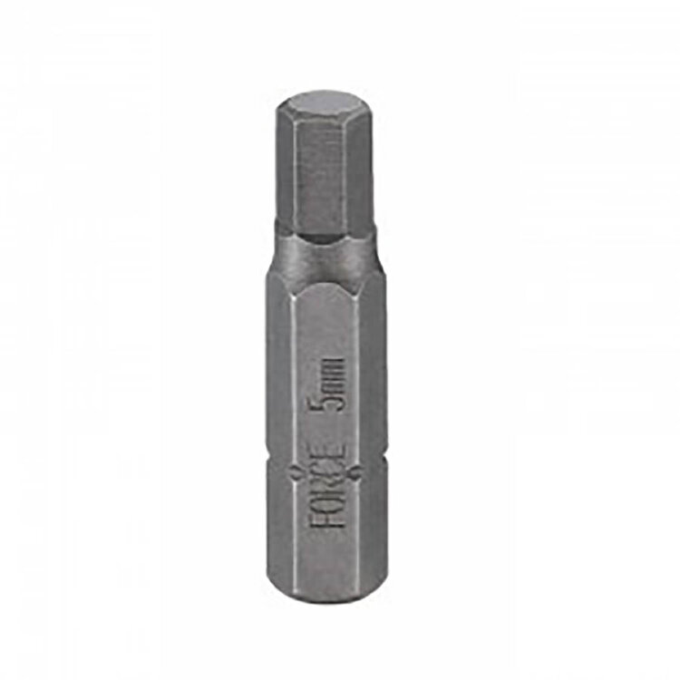F-1747505. Бита 1/2" HEX H5 L=75мм, FORCE