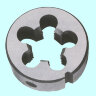 40798-IPC. Плашка дюймовая BSW 5/16" шаг 18 ниток, dнар25мм, сталь 9 XC, CNIC