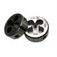 Плашка дюймовая UNC 1/4", шаг 20 ниток/дюйм, dнар.20мм ,сталь 9 XC