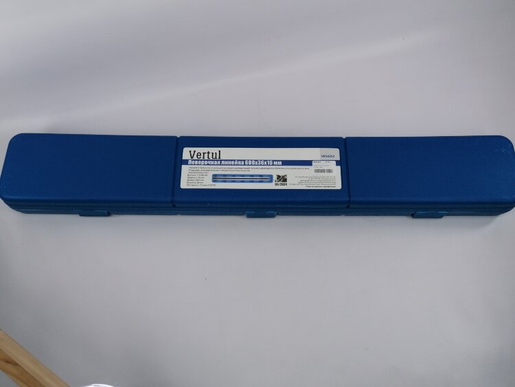 VR50252. Поверочная линейка 600х36х16мм