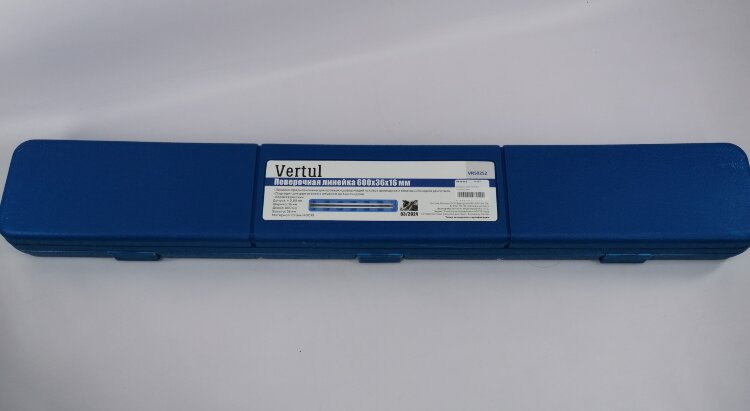 VR50252. Поверочная линейка 600х36х16мм