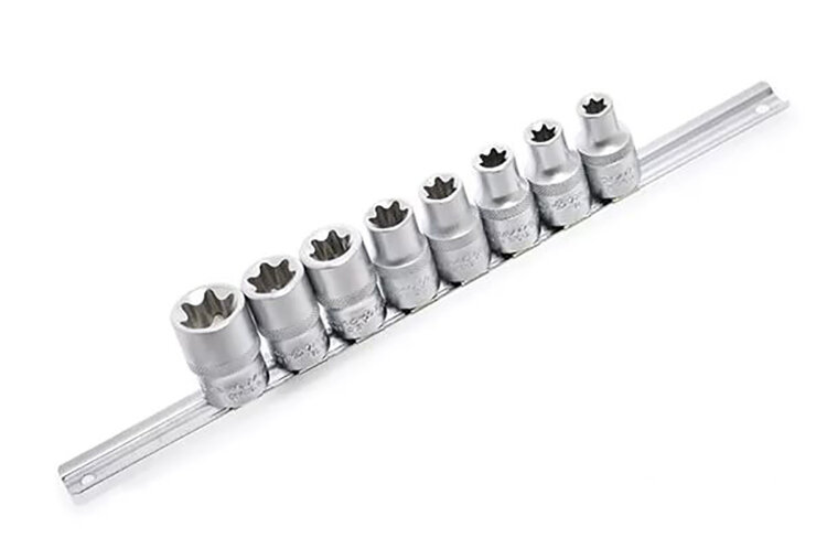 623108. Набор головок TORX 8пред.