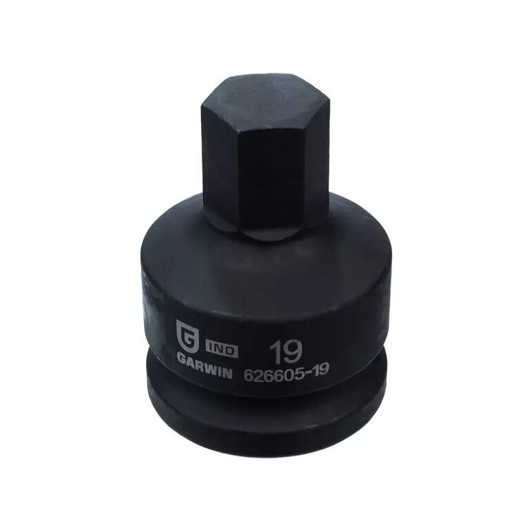 626605-19. Головка торцевая ударная HEX 3/4" 19 мм L=60 мм