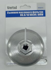 Съемник масляного фильтра 86.6/16 VOLVO, BMW