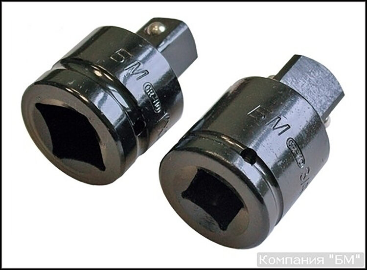 4801. Адаптер для торцевых головок 1"F-3/4"M, BM