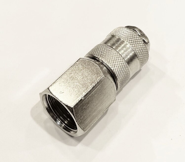 EB138-14V. Быстросъем с внутренней резьбой 1/4"