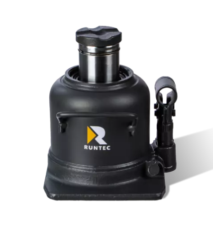 RT-WJ20. Домкрат бутылочный 20 т, двухштоковый,профессиональный, 150-245 мм, RUNTEC