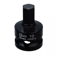 Головка торцевая ударная HEX 1/2" 10 мм L=38,1 мм , GARWIN