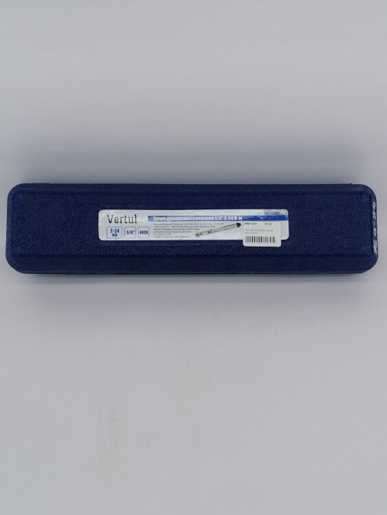 VR51201. Ключ динамометрический 1/4" 2-24Нm
