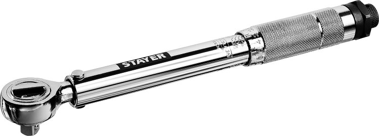 64064-110. Ключ динамометрический 3/8" 14-112Нм STAYER Professional
