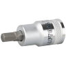 27908-04. Головка-1/2" с битой НЕХ Н04,L=58мм,KRAFTOOL