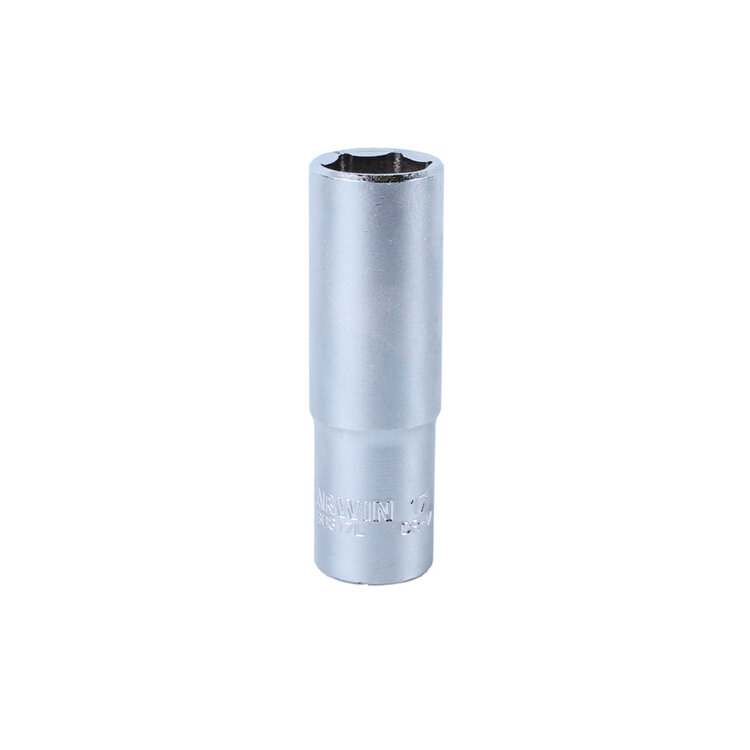 S0317L. Головка торцевая глубокая 1/2" 17мм, 6-гр, GARWIN